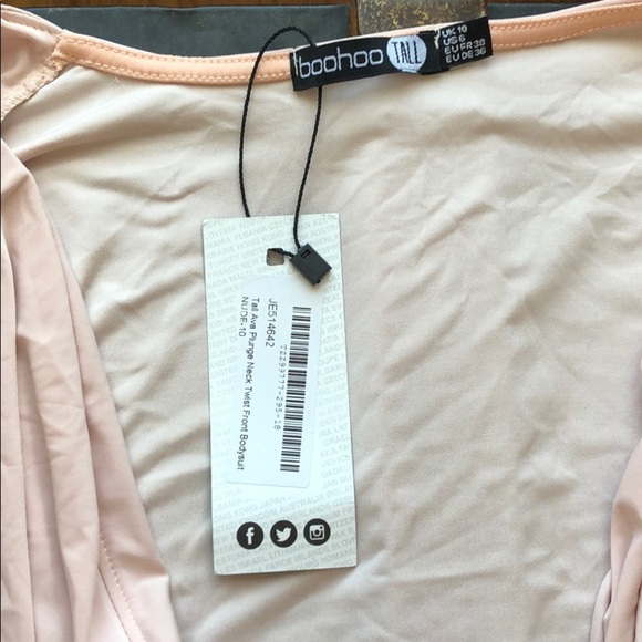 Blush Long Sleeve Body Suit - Picture 3 of 5